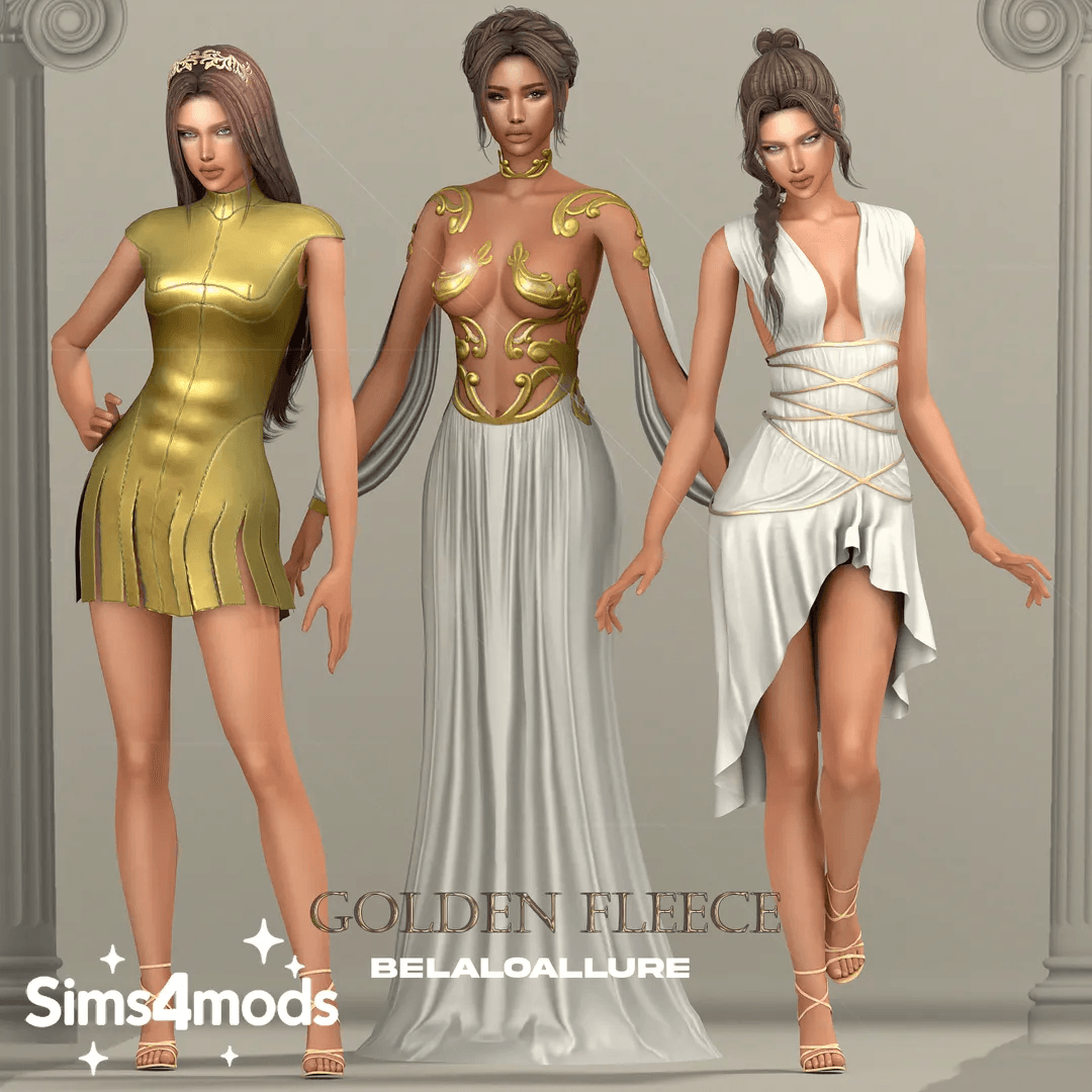 Скриншот мода Коллекция платьев Golden Fleece